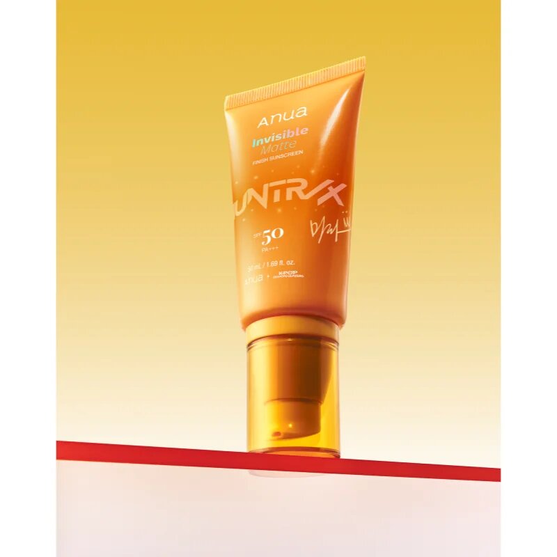 Anua K-Pop Demon Hunters Invisible Matte Finish Sunscreen matirajoča krema za sončenje za obraz SPF 50 50 ml