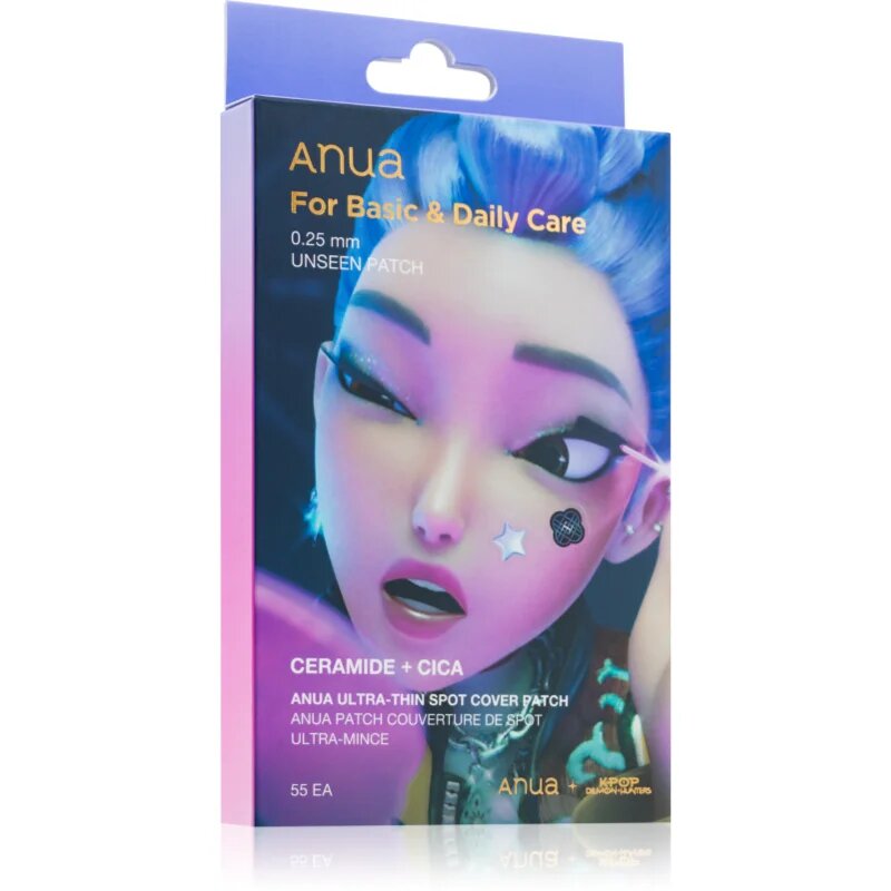 Anua K-Pop Demon Hunters Ultra-Thin Spot Cover Patch obliži za problematično kožo 55 kos