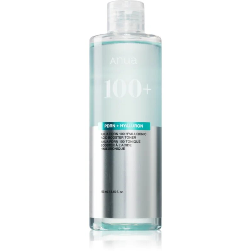 Anua PDRN 100 Hyaluronic Acid Booster Toner vlažilni tonik za krepitev kožne pregrade 250 ml