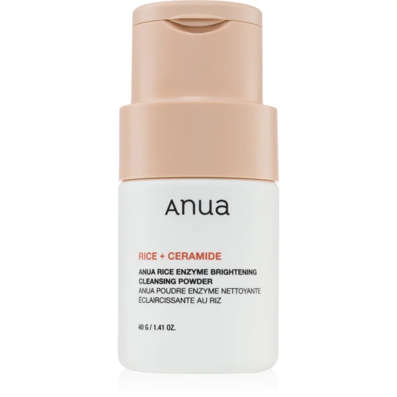 Anua Rice Enzyme Brightening Cleansing Powder nežni čistilni puder za obraz 40 g