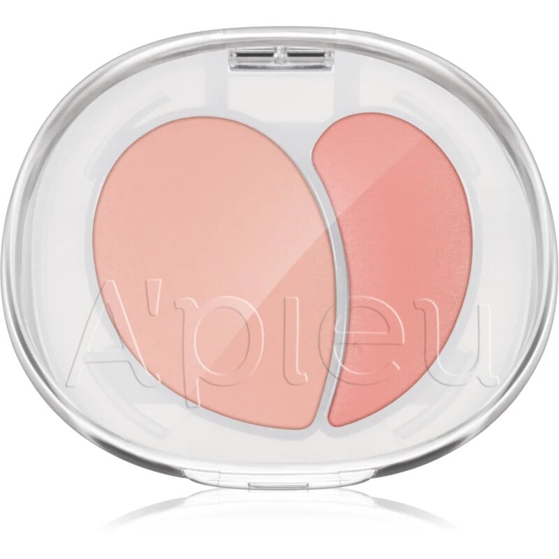 A’pieu Mood Blending Jelly Cheek Balm duo rdečilo za popoln videz odtenek 01 Peach Coral Balm 6 g