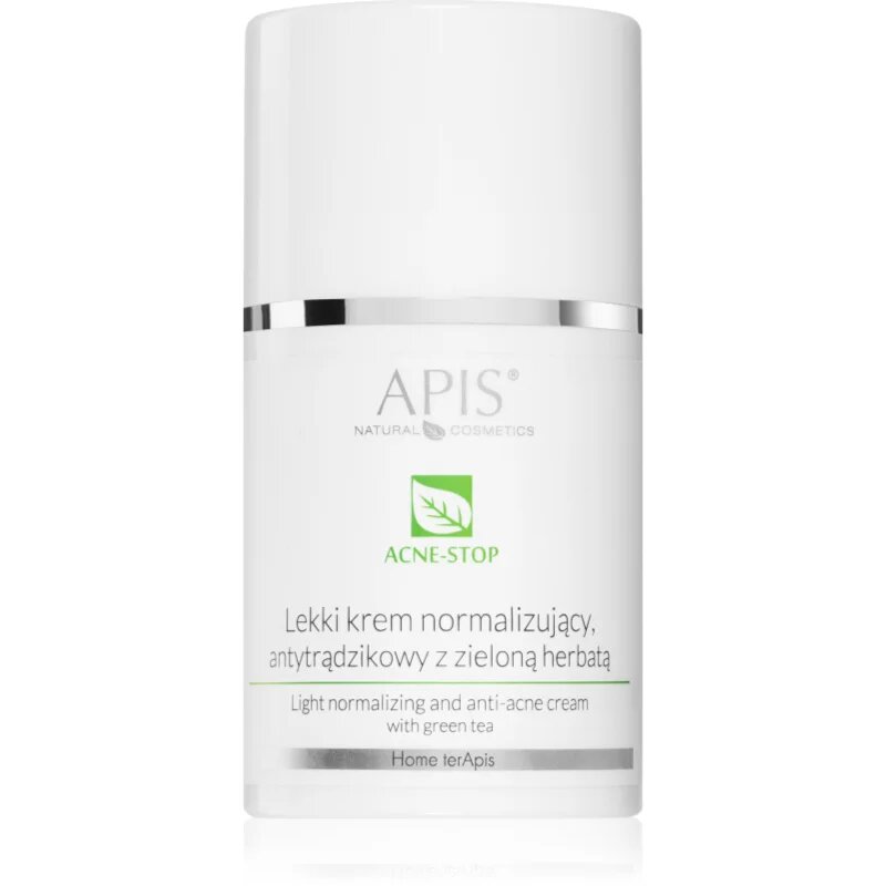 Apis Natural Cosmetics Acne-Stop Home TerApis lahka krema proti aknam ki regulira tvorbo kožnega sebuma 50 ml
