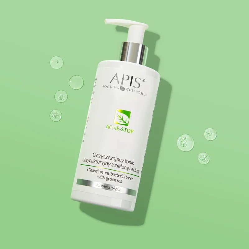 Apis Natural Cosmetics Acne-Stop Home TerApis pomirjajoči čistilni tonik za mastno in problematično kožo 300 ml