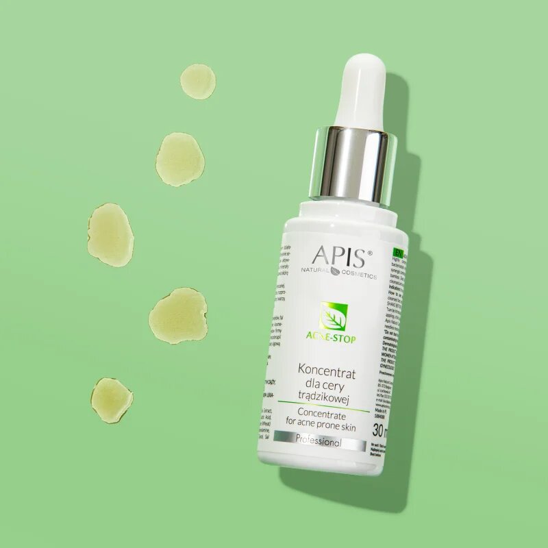 Apis Natural Cosmetics Acne-Stop Professional koncentrat za mastno k aknam nagnjeno kožo 30 ml