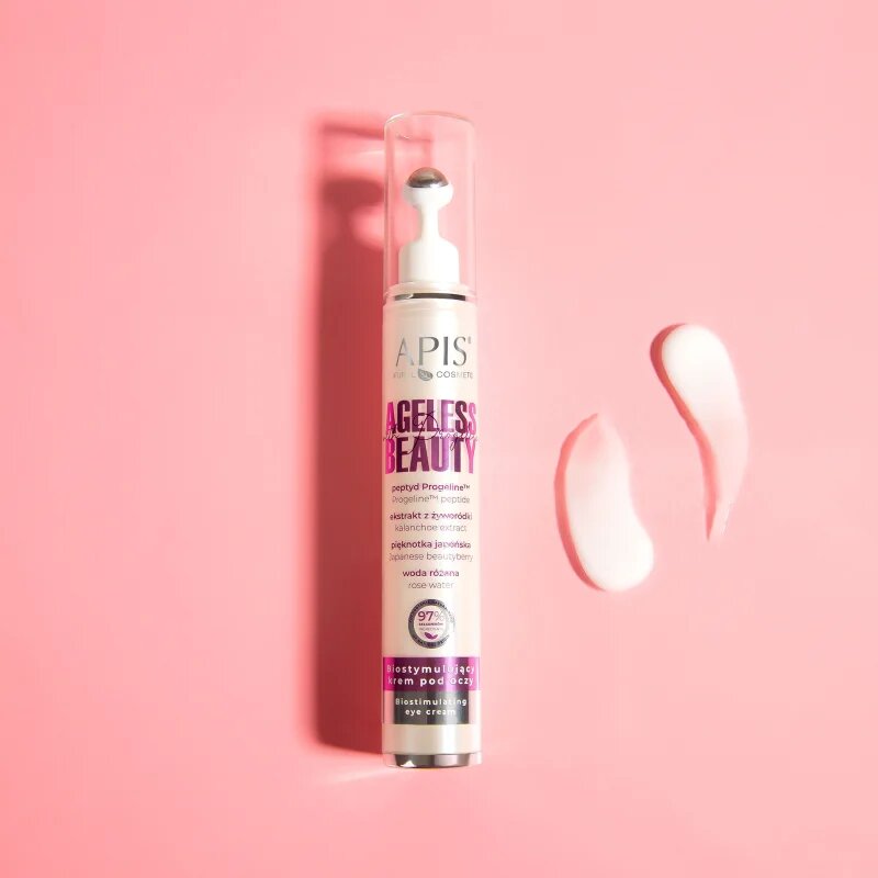 Apis Natural Cosmetics Ageless Beauty gladilna krema za predel okoli oči 10 ml