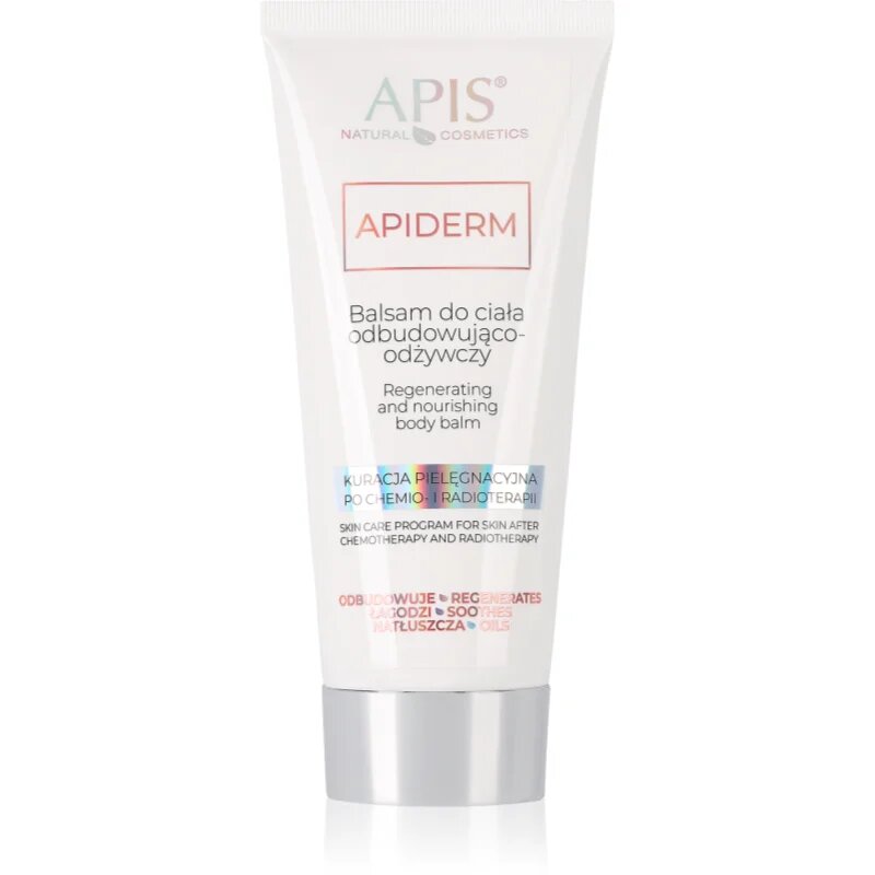 Apis Natural Cosmetics Apiderm obnovitveni losjon za telo po kemoterapiji in radioterapiji 200 ml