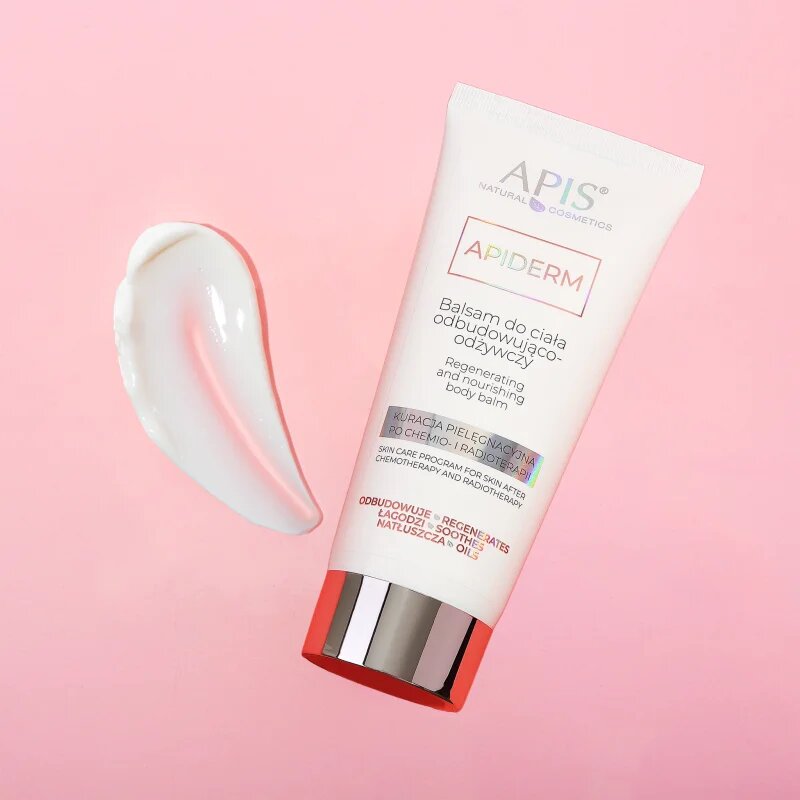 Apis Natural Cosmetics Apiderm obnovitveni losjon za telo po kemoterapiji in radioterapiji 200 ml