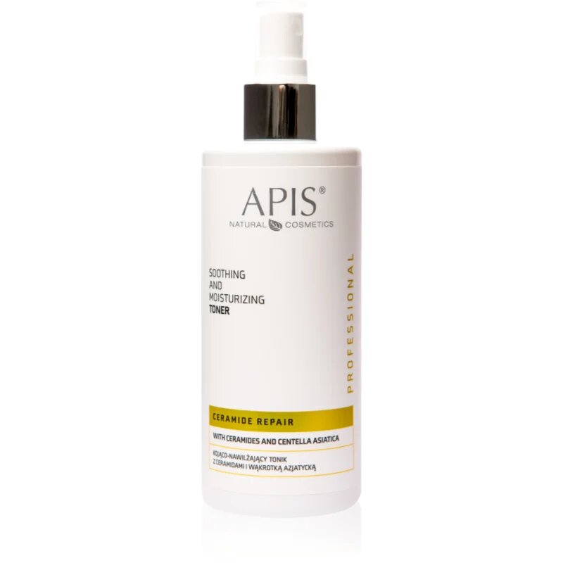 Apis Natural Cosmetics Ceramide Repair vlažilni in pomirjevalni tonik za suho kožo 300 ml