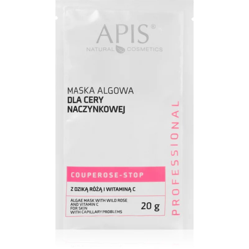 Apis Natural Cosmetics Couperose-Stop intenzivno vlažilna maska za obraz 20 g