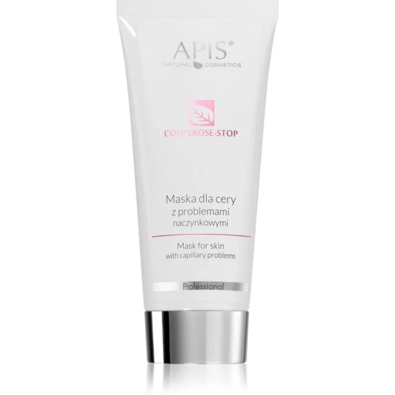Apis Natural Cosmetics Couperose-Stop nežna kremasta maska za občutljivo kožo nagnjeno k rdečici 200 ml