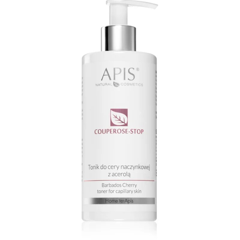 Apis Natural Cosmetics Couperose-Stop vlažilni tonik za občutljivo kožo nagnjeno k rdečici 300 ml