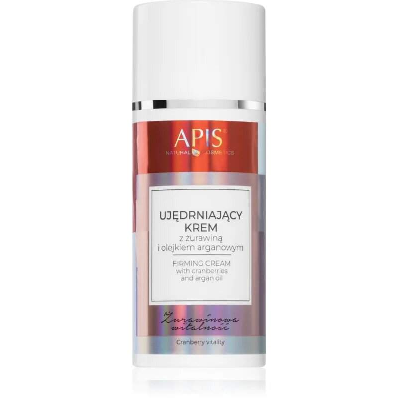 Apis Natural Cosmetics Cranberry Vitality lahka učvrstitvena krema za obraz vrat in dekolte 100 ml