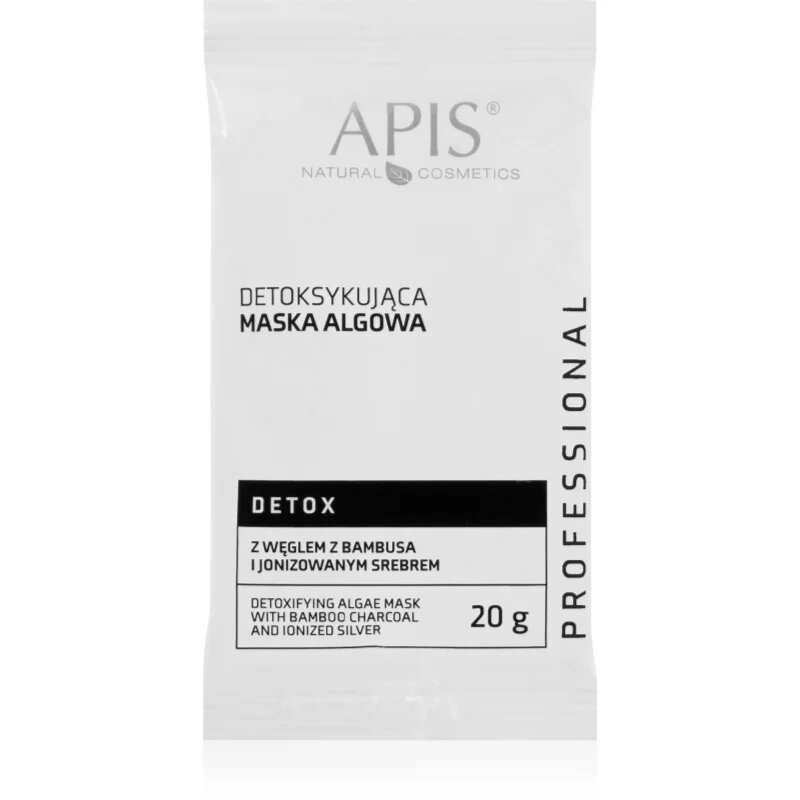Apis Natural Cosmetics Detox Professional razstrupljevalna maska za mastno in problematično kožo 20 g