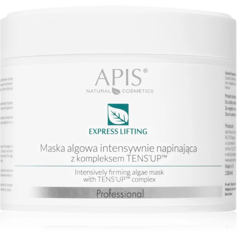 Apis Natural Cosmetics Express Lifting TENS UP™ complex hranilna in učvrstitvena maska za zrelo kožo 100 g