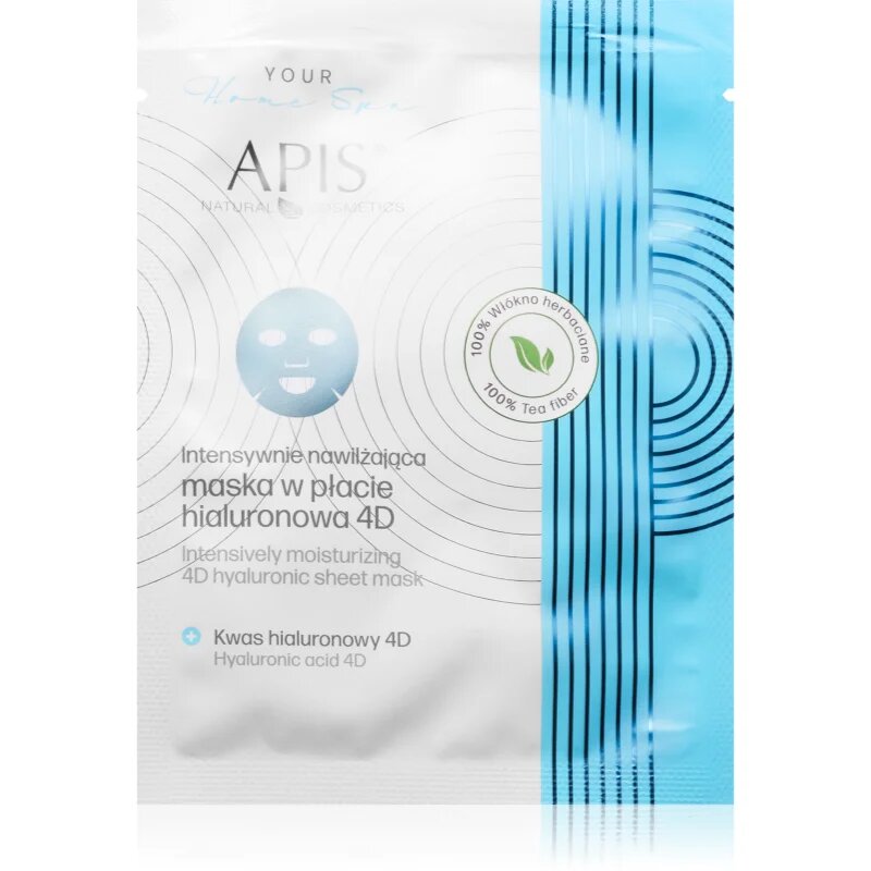 Apis Natural Cosmetics Home Spa intenzivno vlažilna maska za obraz 20 g