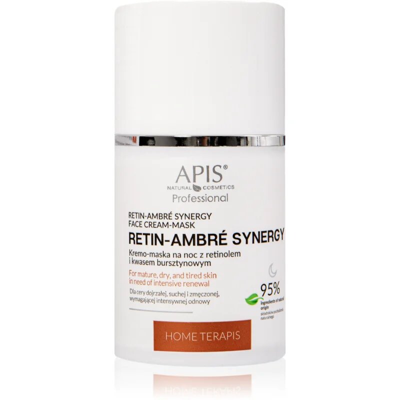 Apis Natural Cosmetics Home TerApis nočna maska za obraz z retinolom 50 ml