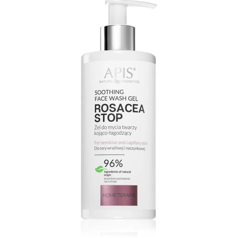 Apis Natural Cosmetics Home TerApis pomirjevalni čistilni gel za obraz 300 ml