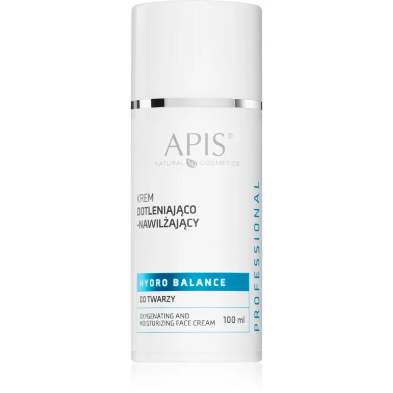 Apis Natural Cosmetics Hydro Balance Professional oksigenacijska vlažilna krema proti staranju 100 ml