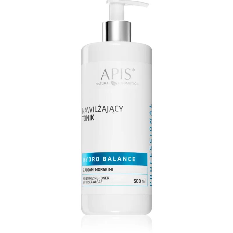 Apis Natural Cosmetics Hydro Balance Professional vlažilni tonik z izvlečki morskih alg 500 ml