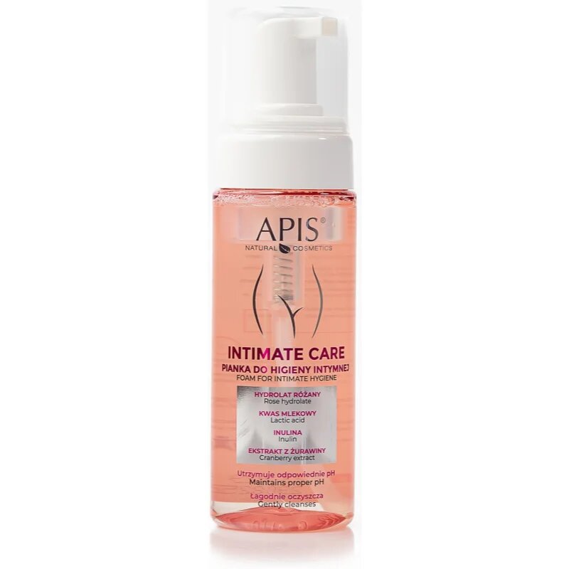Apis Natural Cosmetics Intimate Care nežna čistilna pena za intimno higieno 150 ml