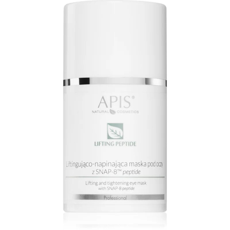 Apis Natural Cosmetics Lifting Peptide SNAP-8™ gladilna maska za predel okoli oči s peptidi 50 ml