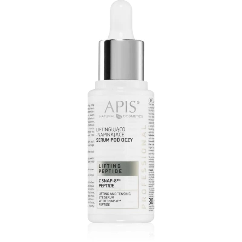 Apis Natural Cosmetics Lifting Peptide SNAP-8™ učvrstitveni serum za predel okoli oči za zrelo kožo 30 ml