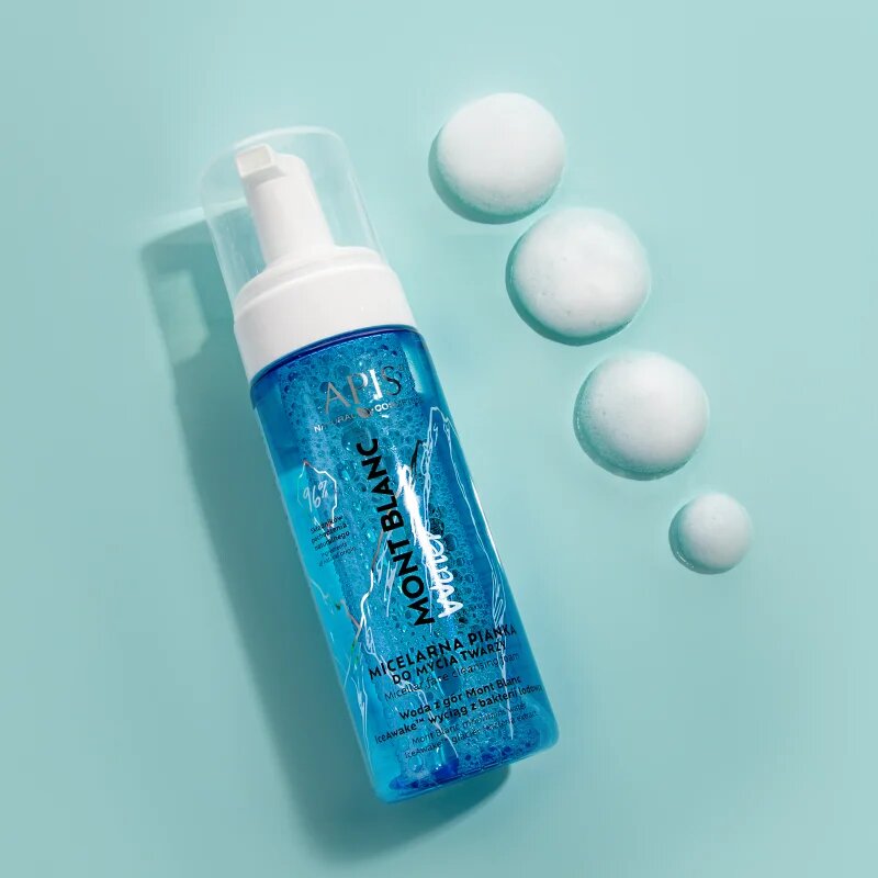 Apis Natural Cosmetics Mont Blanc čistilna micelarna voda za odstranjevanje ličil 150 ml