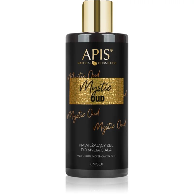 Apis Natural Cosmetics Mystic Oud vlažilen gel za prhanje 300 ml