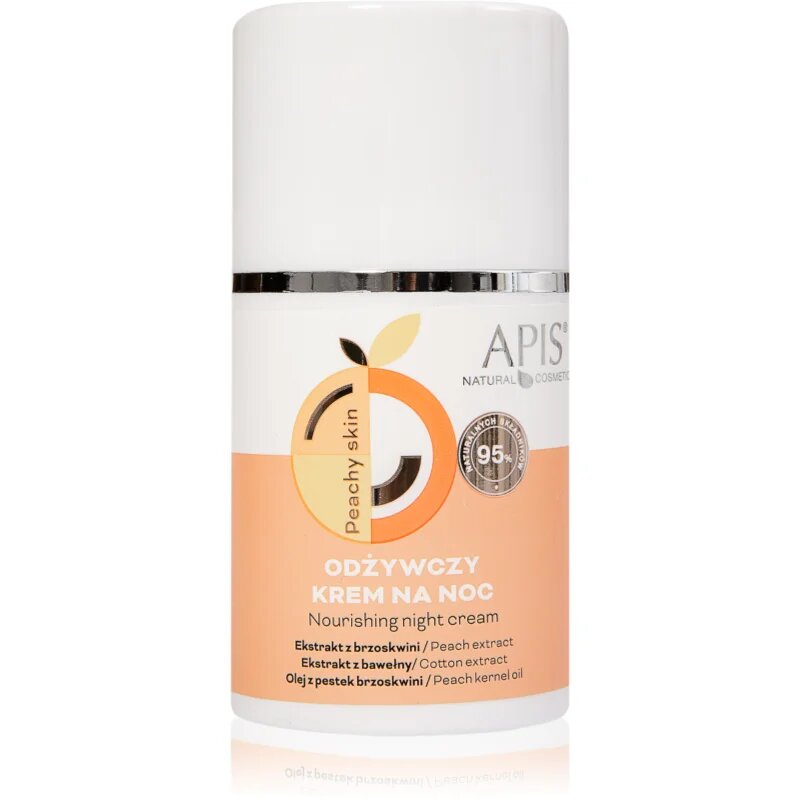 Apis Natural Cosmetics Peachy Skin hranilna nočna krema 50 ml