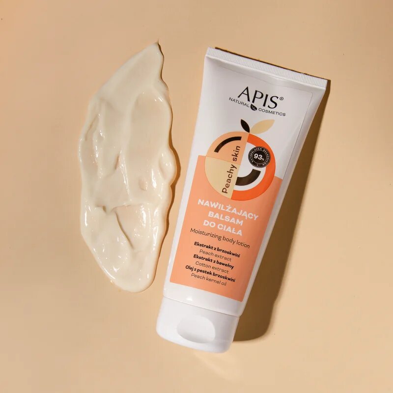 Apis Natural Cosmetics Peachy Skin vlažilni balzam za telo 200 ml