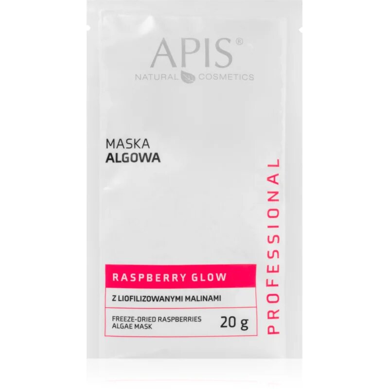 Apis Natural Cosmetics Raspberry Glow posvetlitvena maska za obraz 20 g