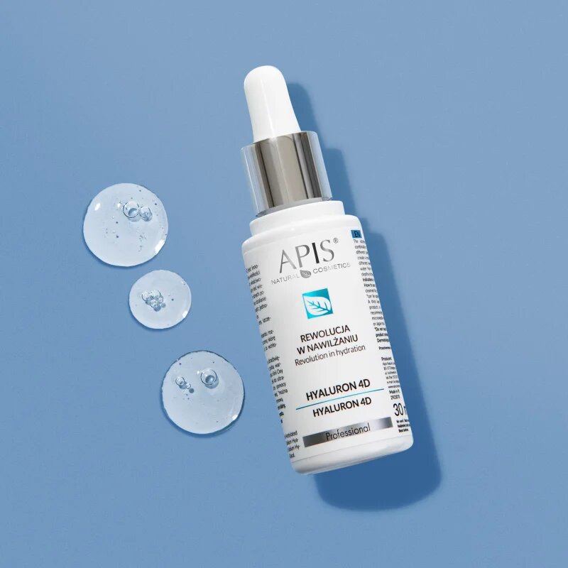 Apis Natural Cosmetics Revolution In Hydration Hyaluron 4D hialuronski serum za dehidrirano suho kožo 30 ml