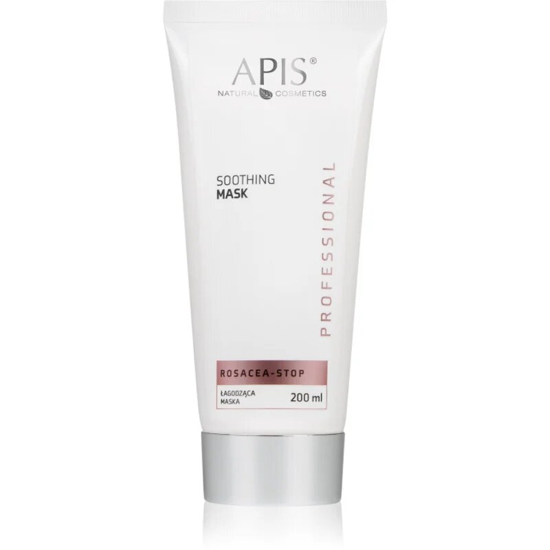 Apis Natural Cosmetics Rosacea-Stop pomirjajoča maska za občutljivo in pordelo kožo 200 ml