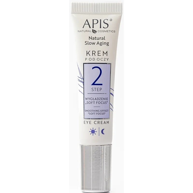 Apis Natural Cosmetics Slow Aging Step 2 gladilna krema za predel okoli oči 15 ml