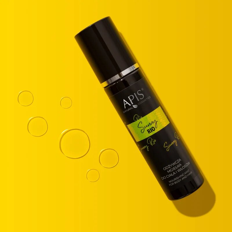 Apis Natural Cosmetics SUNNY RIO vlažilna meglica za telo in lase 150 ml