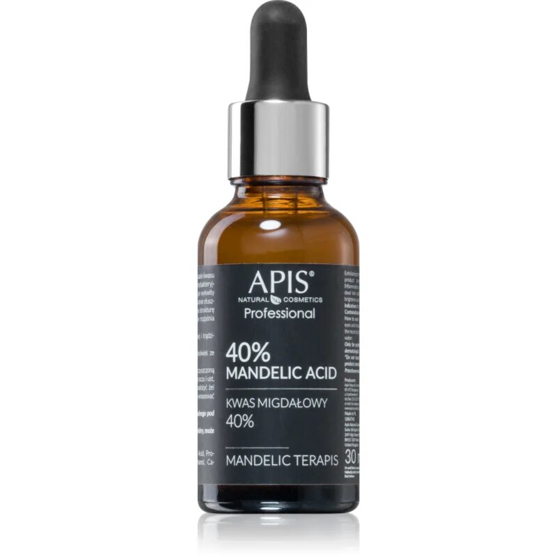 Apis Natural Cosmetics TerApis 40% Mandelic Acid gladilni eksfoliacijski serum proti nepravilnostim na koži 30 ml