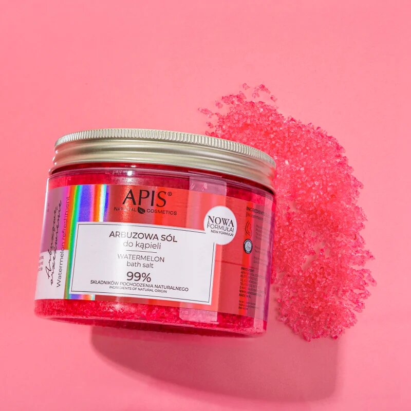 Apis Natural Cosmetics Watermelon Refreshment sol za kopel 650 g