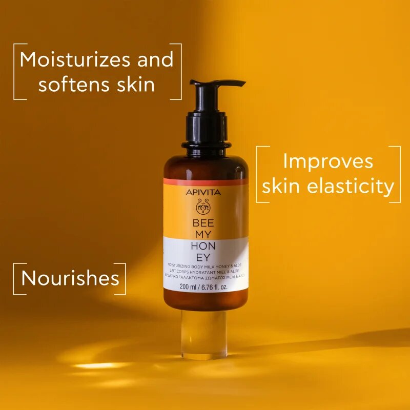 Apivita Bee My Honey Body Milk vlažilni losjon za telo 200 ml