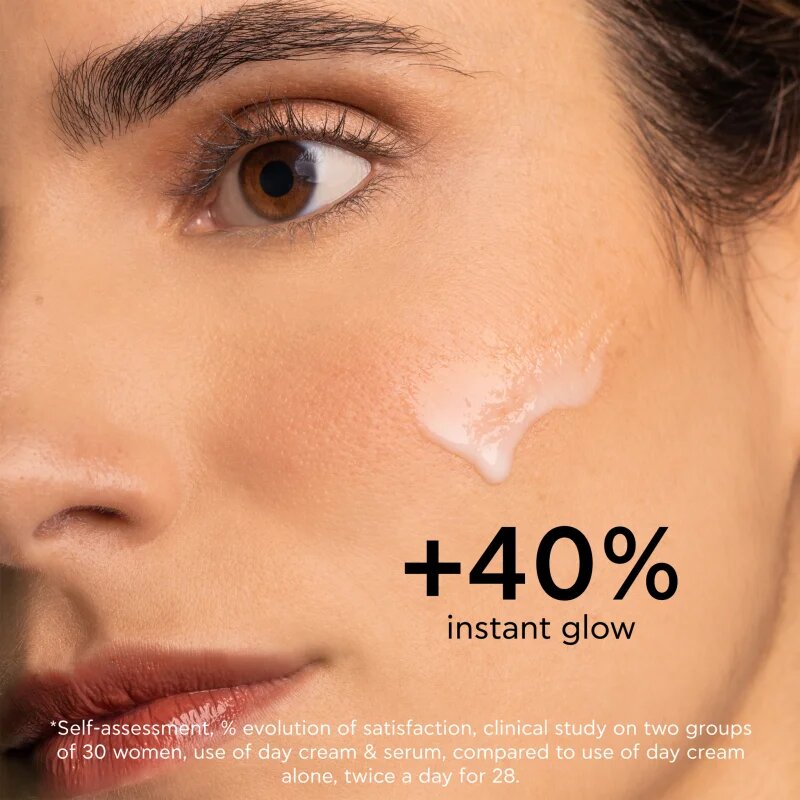 Apivita Bee Radiant Serum posvetlitveni in vlažilni serum proti staranju kože 30 ml