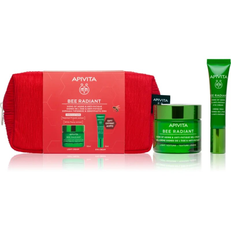 Apivita Bee Radiant Set set za posvetlitev in zgladitev kože