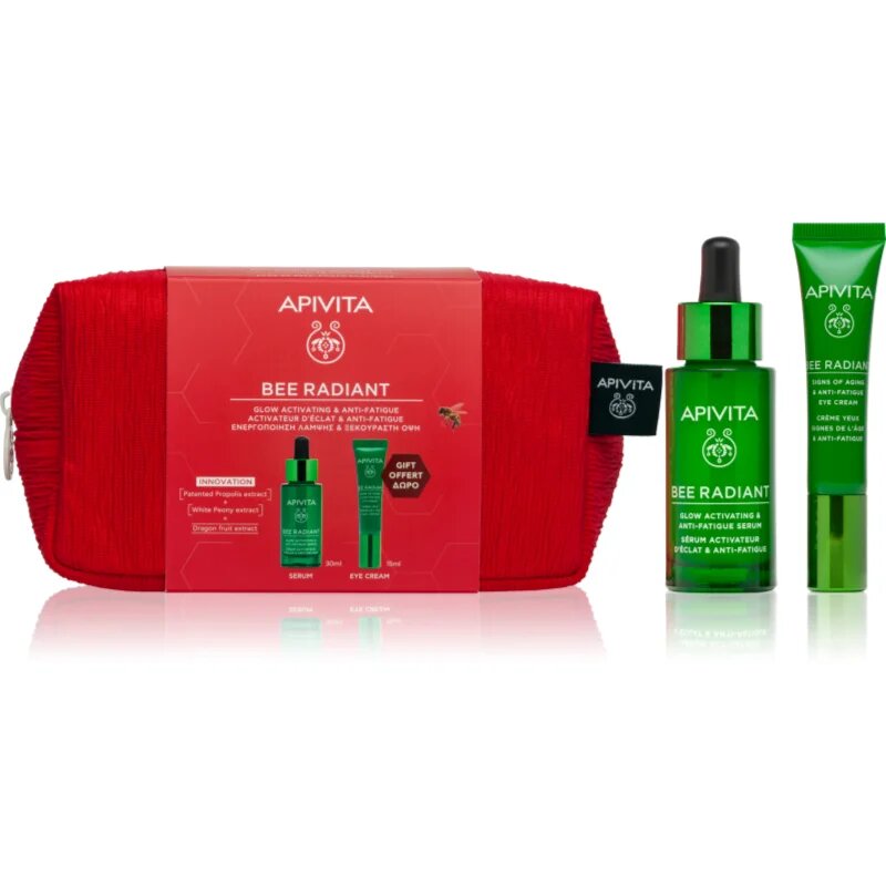 Apivita Bee Radiant Set set za posvetlitev in zgladitev kože