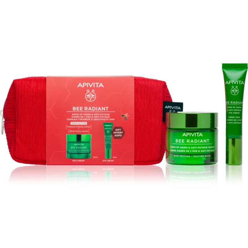 Apivita Bee Radiant Set set za posvetlitev in zgladitev kože