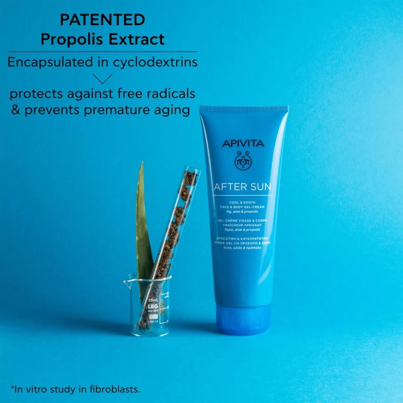 Apivita Bee Sun Safe After Sun Cool & Sooth Face & Body gelasta krema po sončenju 200 ml