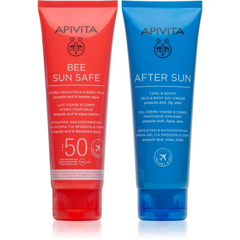 Apivita Bee Sun Safe Beach Essentials set za sončenje