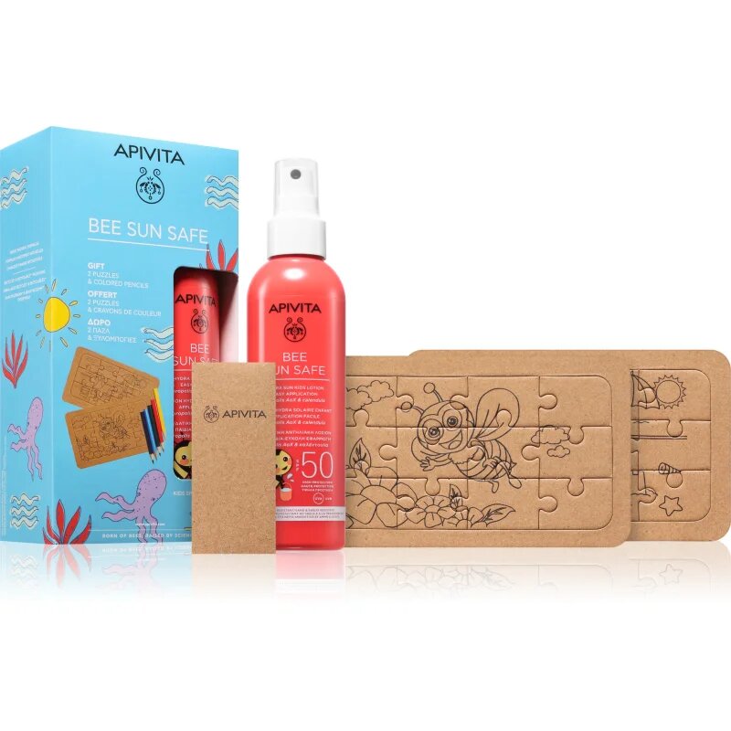Apivita Bee Sun Safe Kids Gift Set darilni set za sončenje SPF 50