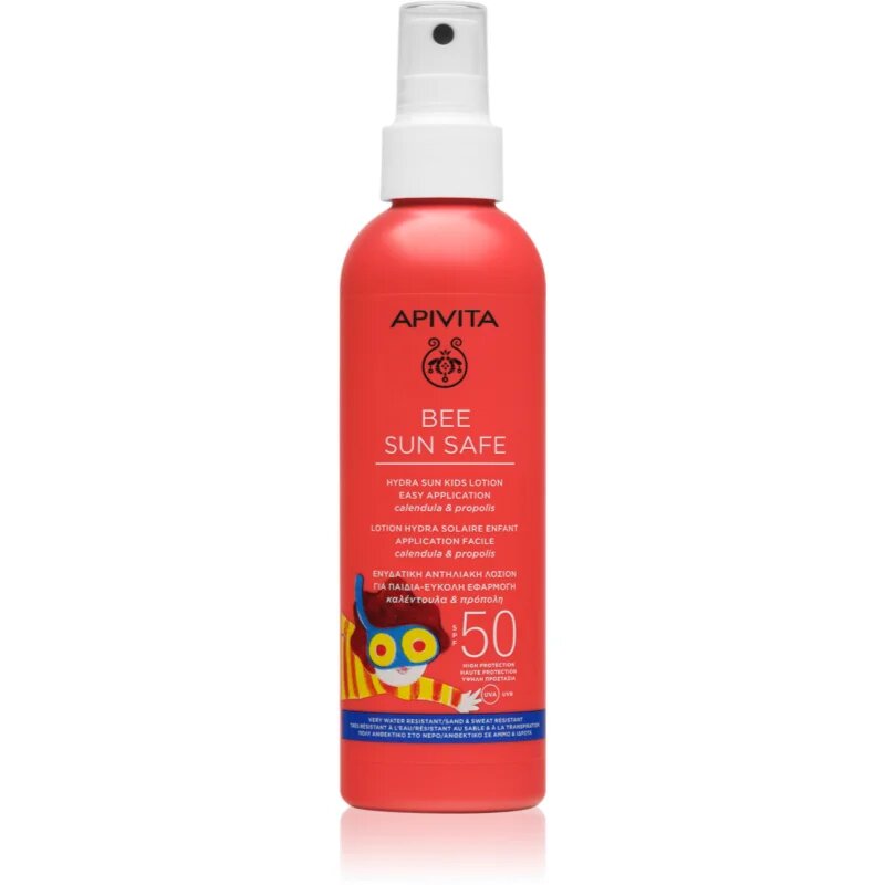 Apivita Bee Sun Safe Kids Spray SPF50 otroški losjon za sončenje SPF 50 200 ml