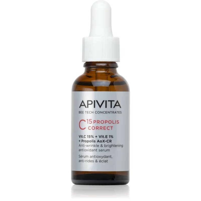 Apivita Bee Tech Concentrates C15 Propolis Correct Serum antioksidantni serum za obraz 30 ml
