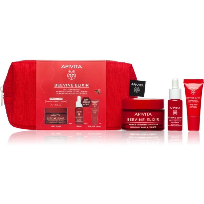 Apivita Beevine Elixir Collagen Reboot set za učvrstitev obraza