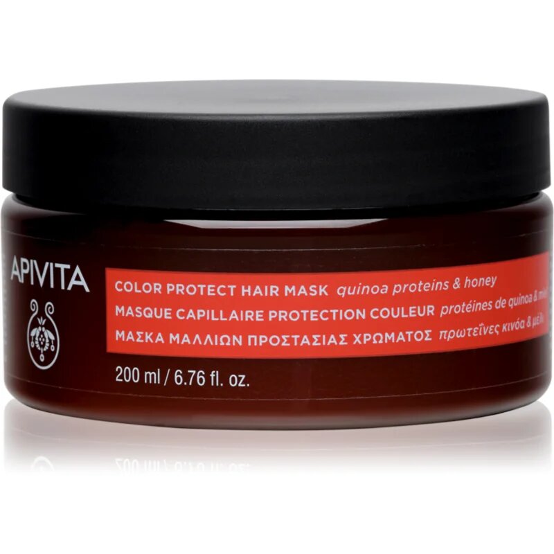 Apivita Color Seal Color Protect Hair Mask maska za lase za zaščito barve 200 ml