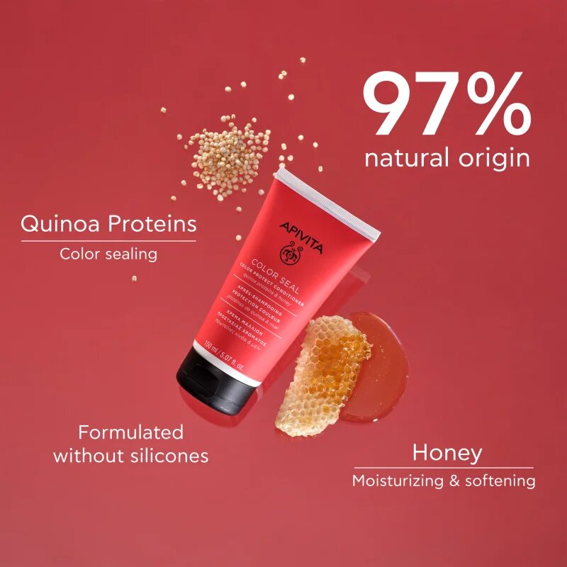 Apivita Color Seal Conditioner balzam za zaščito barve 150 ml